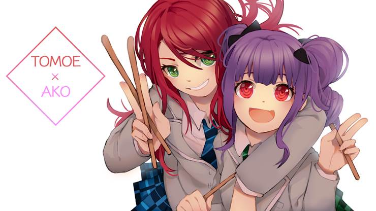 BanG Dream!, Tomoe Udagawa, Ako Udagawa, BanG Dream! Girls Band Party!, BanG Dream! 100+ bookmarks