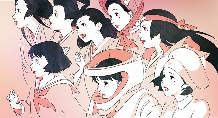 浪漫贯彻始终，《千年女优》pixiv插画图片