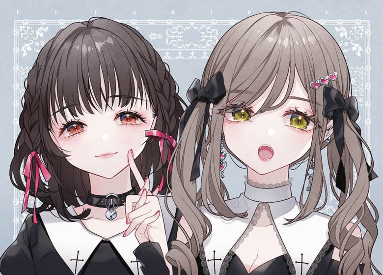 原创, yuri, Futaribeya: A Room for Two, 穿洞, 百合1000收藏