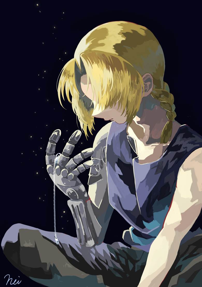 钢の錬金术师ねい的钢之炼金术师插画图片