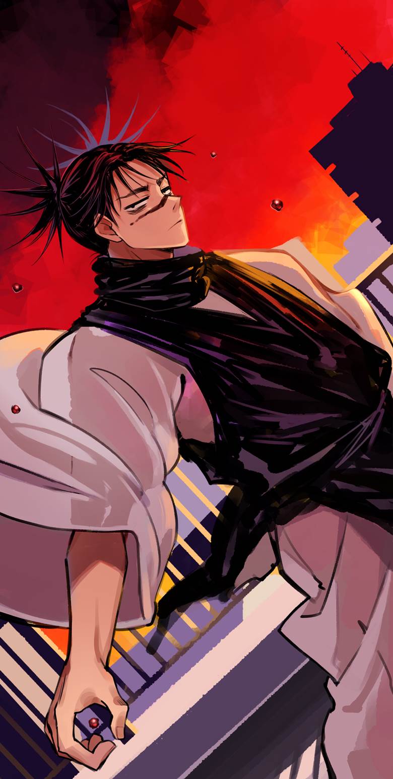 胀相テレ的咒术回战插画图片