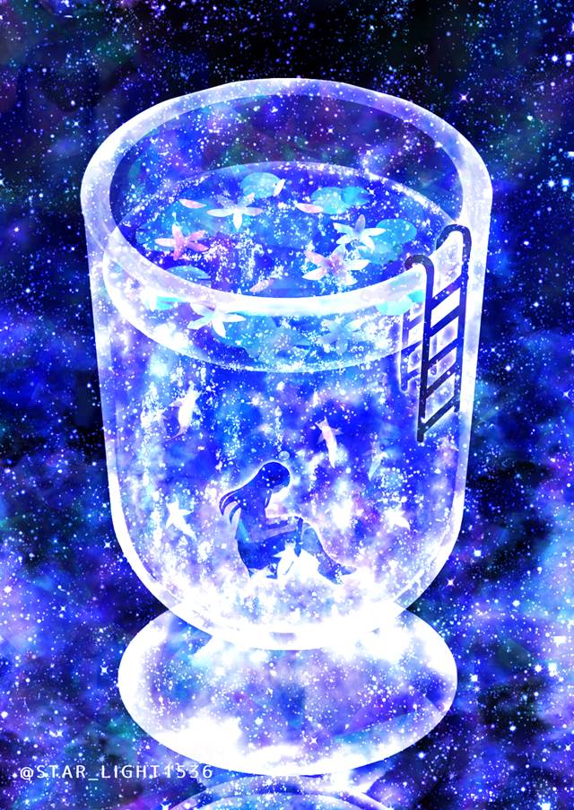 插画, 原创, 女孩子, 水手服, clione, 玻璃之中, 建议点击, Original 500+ bookmarks