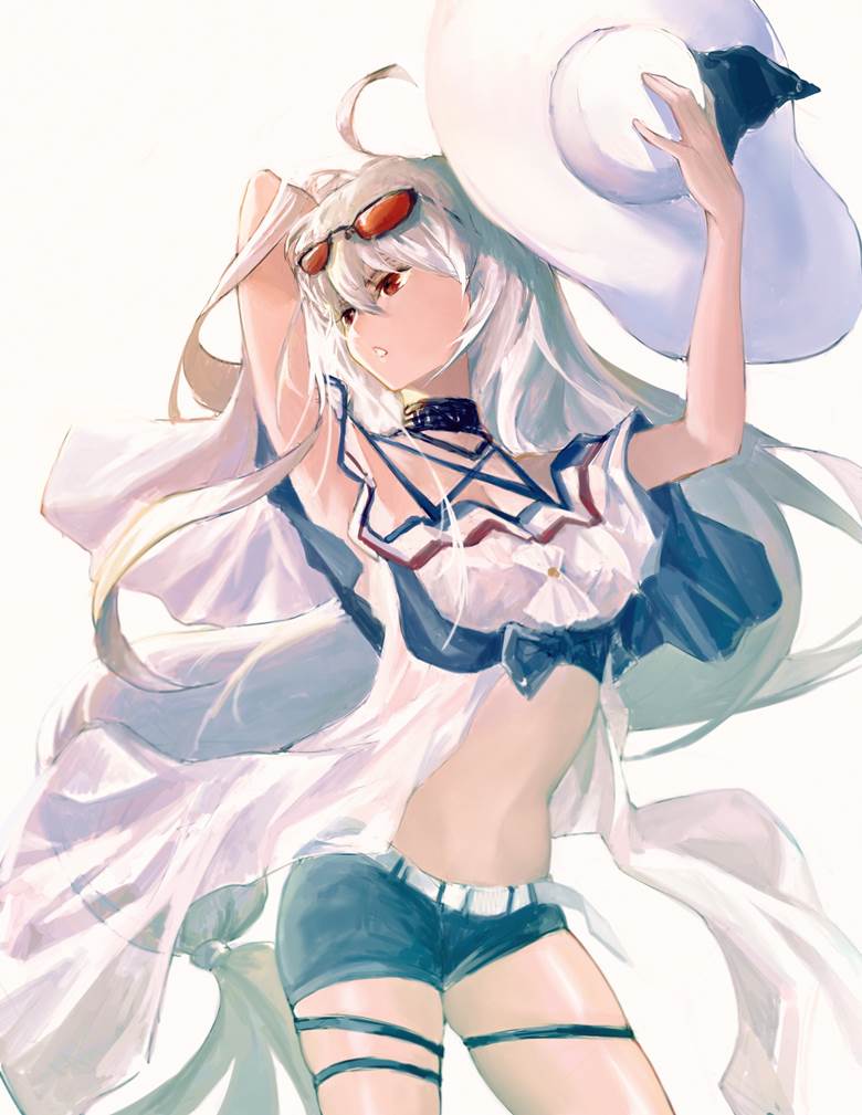 Skadi (Arknights), 明日方舟, Arknights, Skadi, 泳装, 女孩子, 明日方舟1000收藏