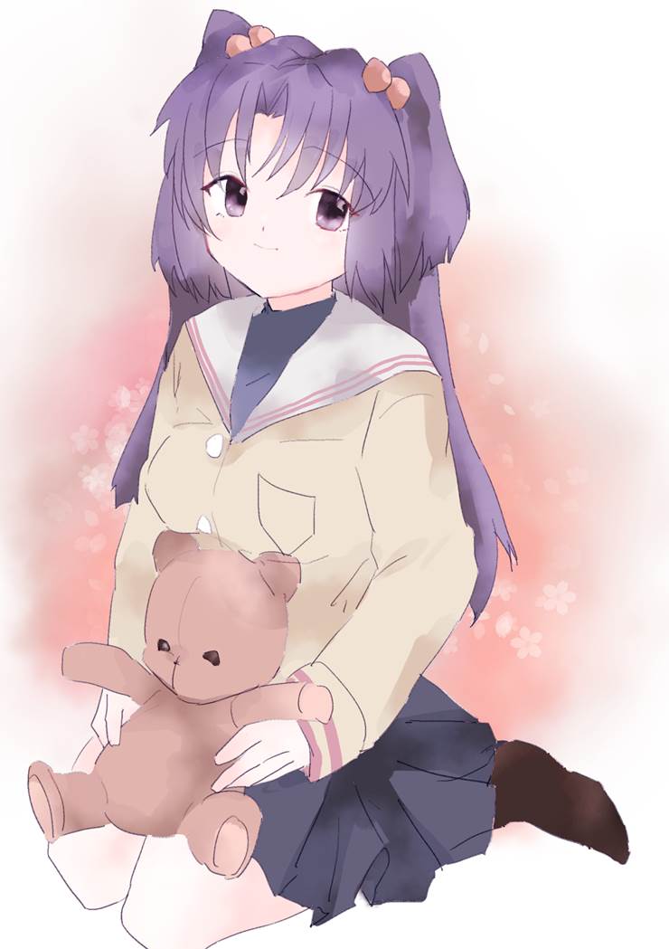 ichinose kotomi, clannad, 女孩子