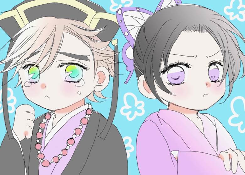 Demon Slayer: Kimetsu no Yaiba, Doma/Shinobu, Shinobu Kochou, Demon Slayer: Kimetsu no Yaiba 1000+ bookmarks