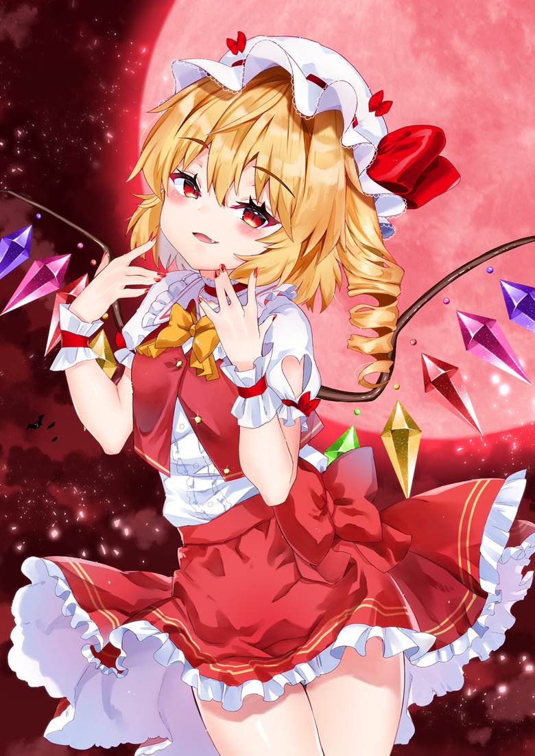 五ヵ月ぶりにフランちゃん|めてお的东方Project插画图片