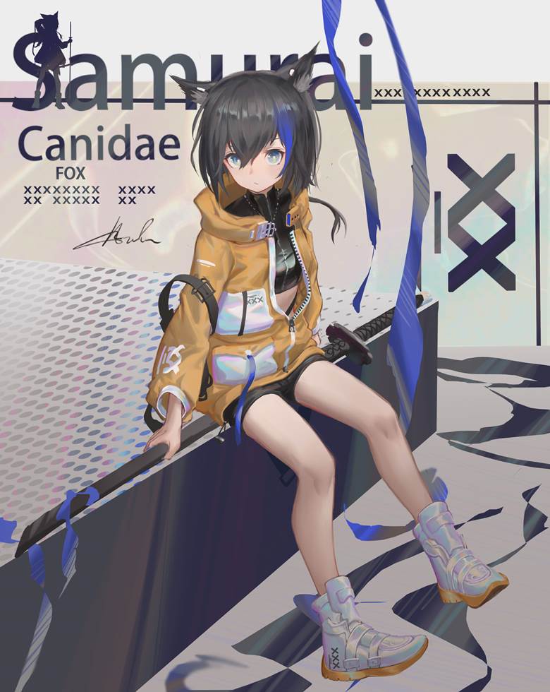 Samurai2|Anhaoqwq的热裤插画图片