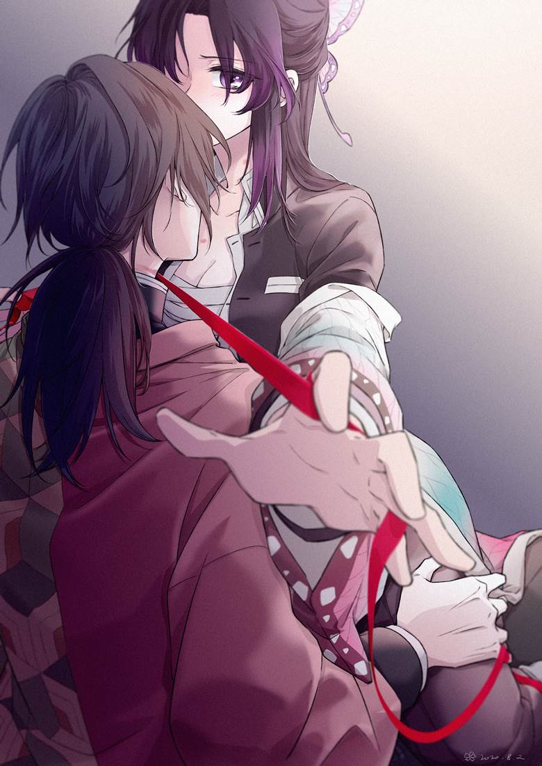 Demon Slayer: Kimetsu no Yaiba, Giyu/Shinobu, Giyu Tomioka, Shinobu Kochou, Demon Slayer: Kimetsu no Yaiba 1000+ bookmarks