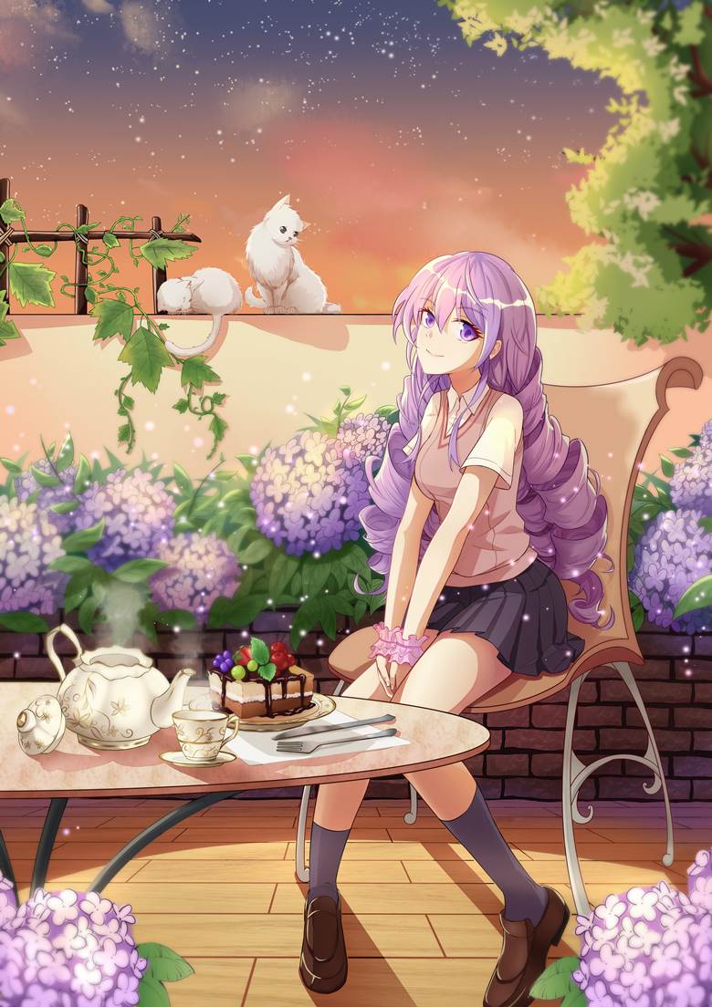 A Certain Scientific Railgun, Hokaze Junko, hydrangea