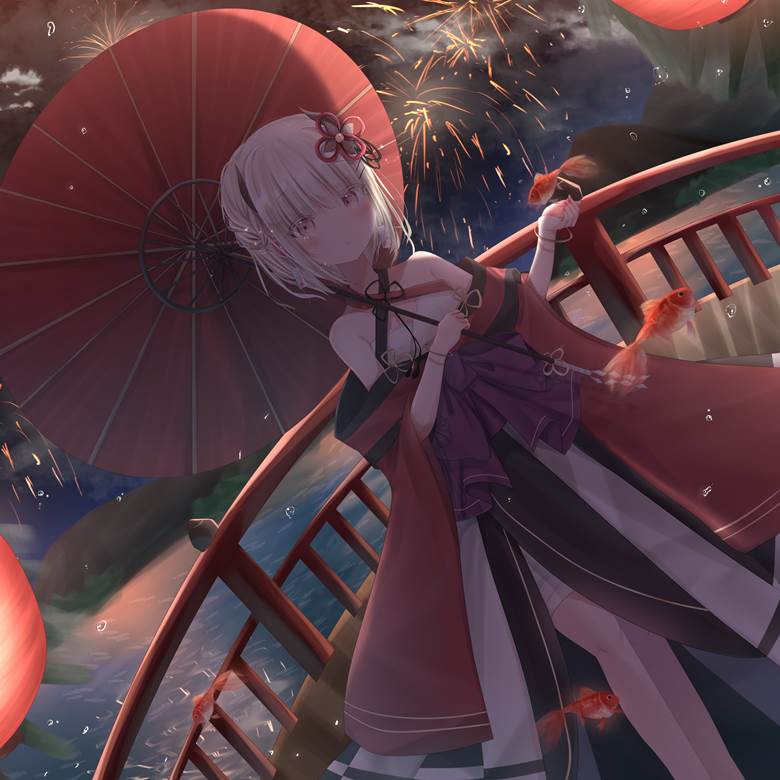 原创, 焰火, 金鱼