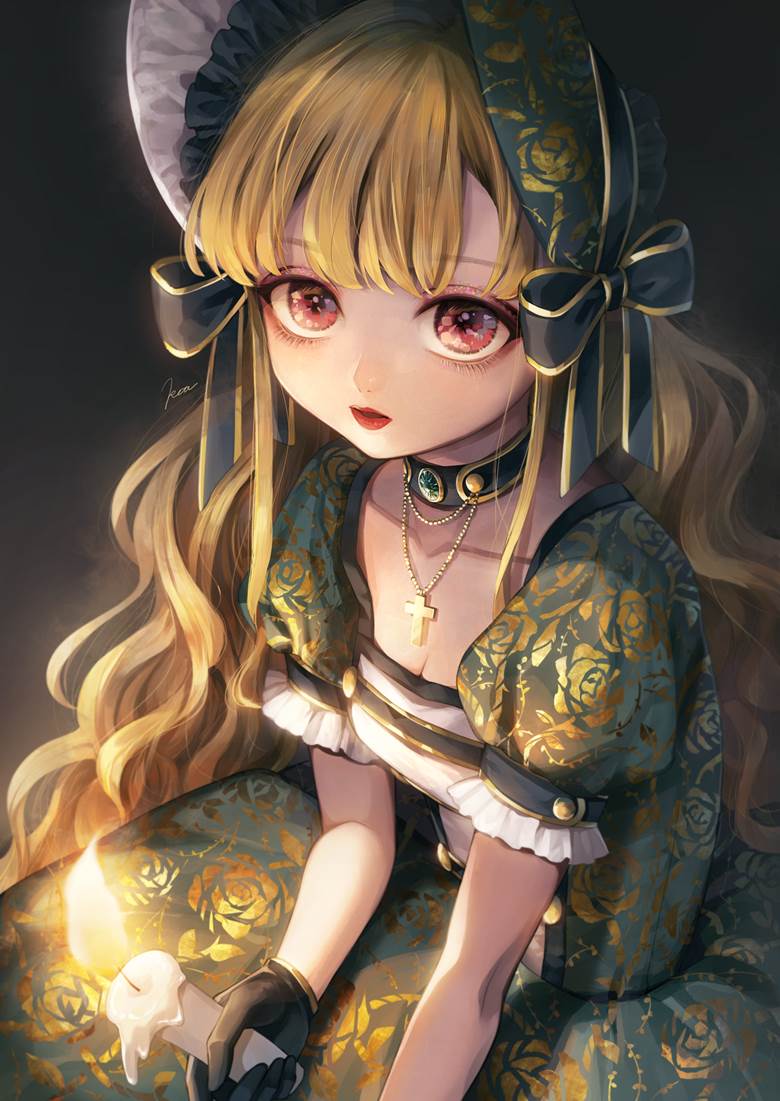 原创, 原创, 女孩子, 洛丽塔, 蝴蝶结, candle