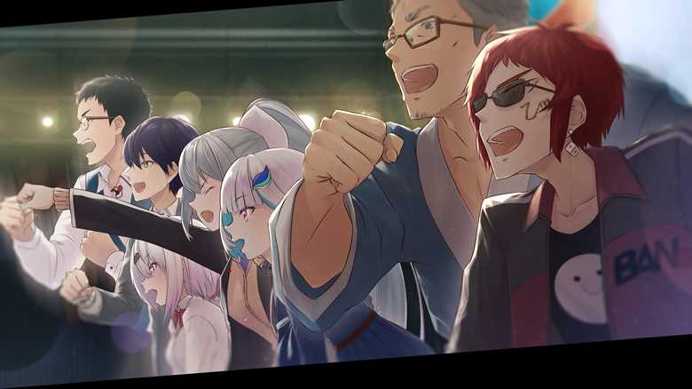 彩虹社, 虚拟主播, Tsukasa Tenkai, Maimoto Keisuke, 莉泽·赫露艾斯塔, Kaede Higuchi, Yuika Shiina, 剑持刀也, Kizuku Yashiro