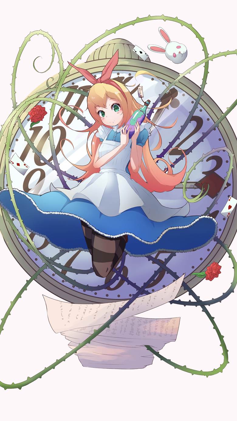 Alice Liddell, 女孩子, 爱丽丝梦游仙境, 连衫围裙