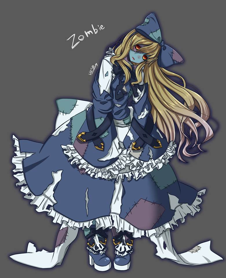 原创, 女孩子, 僵尸, 洛丽塔