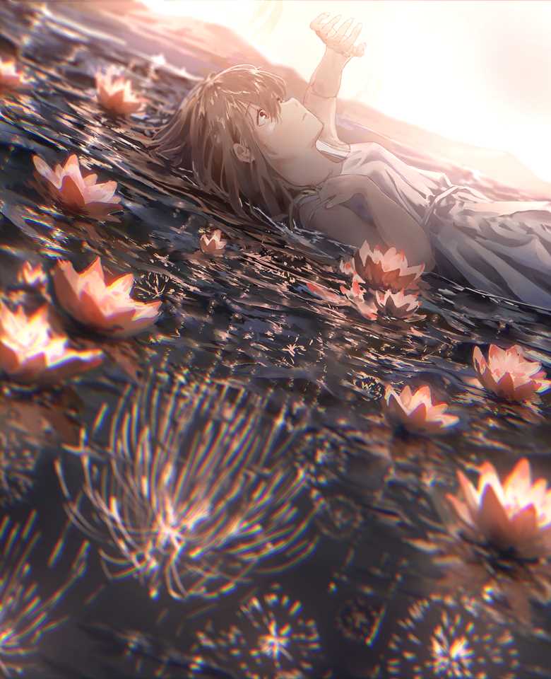 original, fireworks, water surface, beautiful, original 5000+ bookmarks