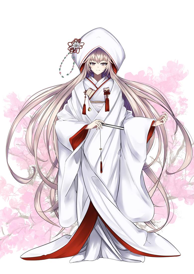 重装战姬 神上园凛 白无垢|伊休纪的白无垢pixiv插画图片