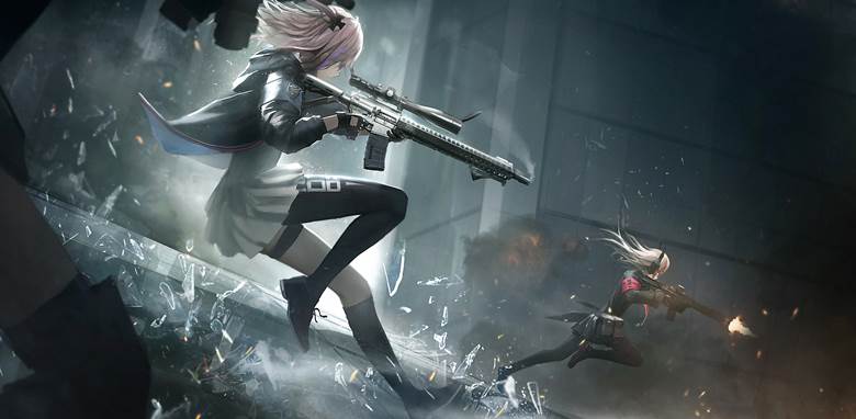 少女前线, M4SOPMODII (Girls' Frontline), STAR-15（少女前线）, Girls' Frontline 1000+ Bookmarks, T-Doll with a gun, city