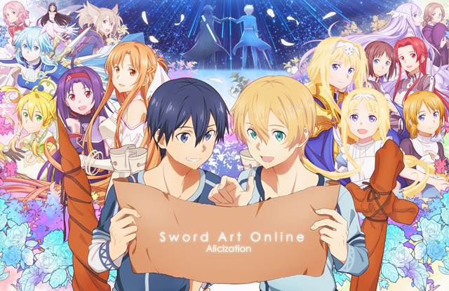 刀剑神域, 桐人, 尤吉欧, 亚丝娜, 爱丽丝·滋贝鲁库, Alicization