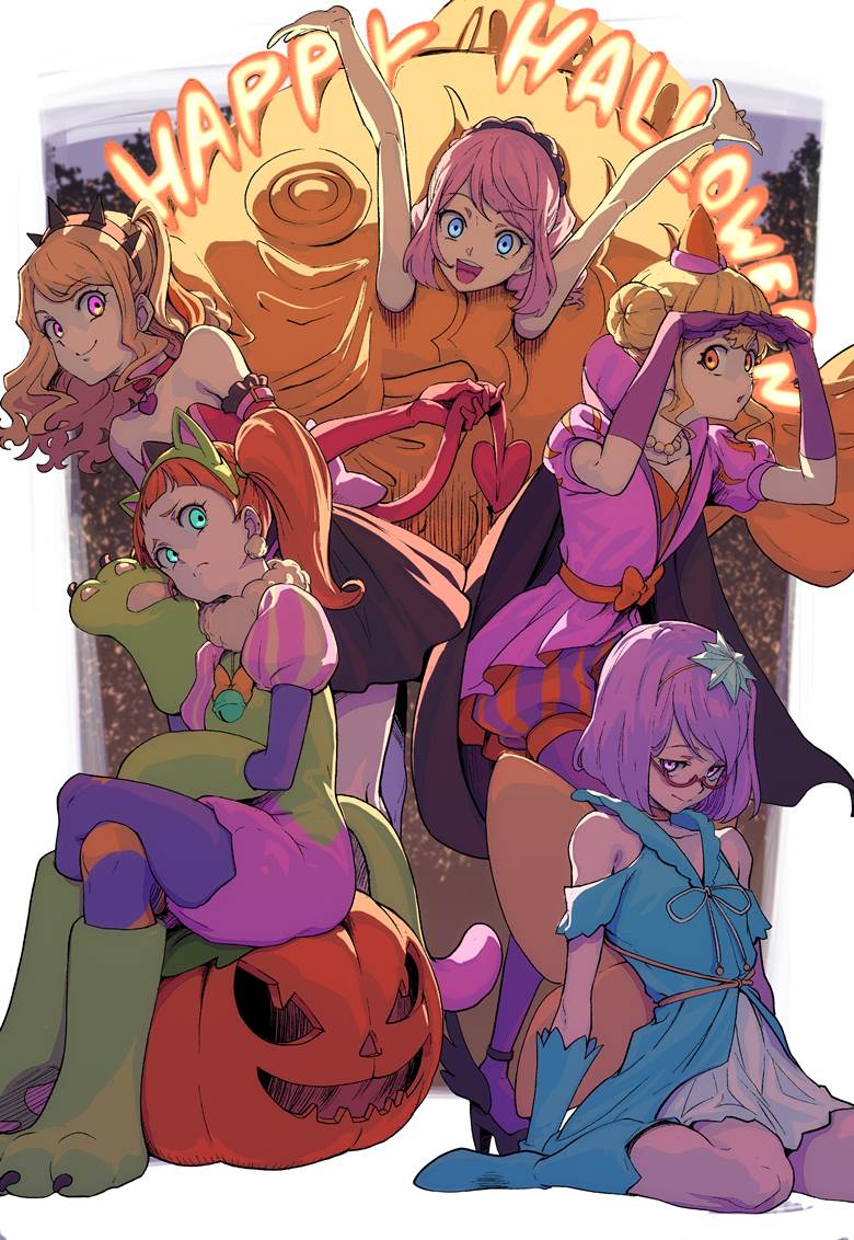 Aikatsu Stars!, 虹野梦, Laura Sakuraba, Ako Saotome, Mahiru Kasumi, Koharu Nanakura, 万圣节