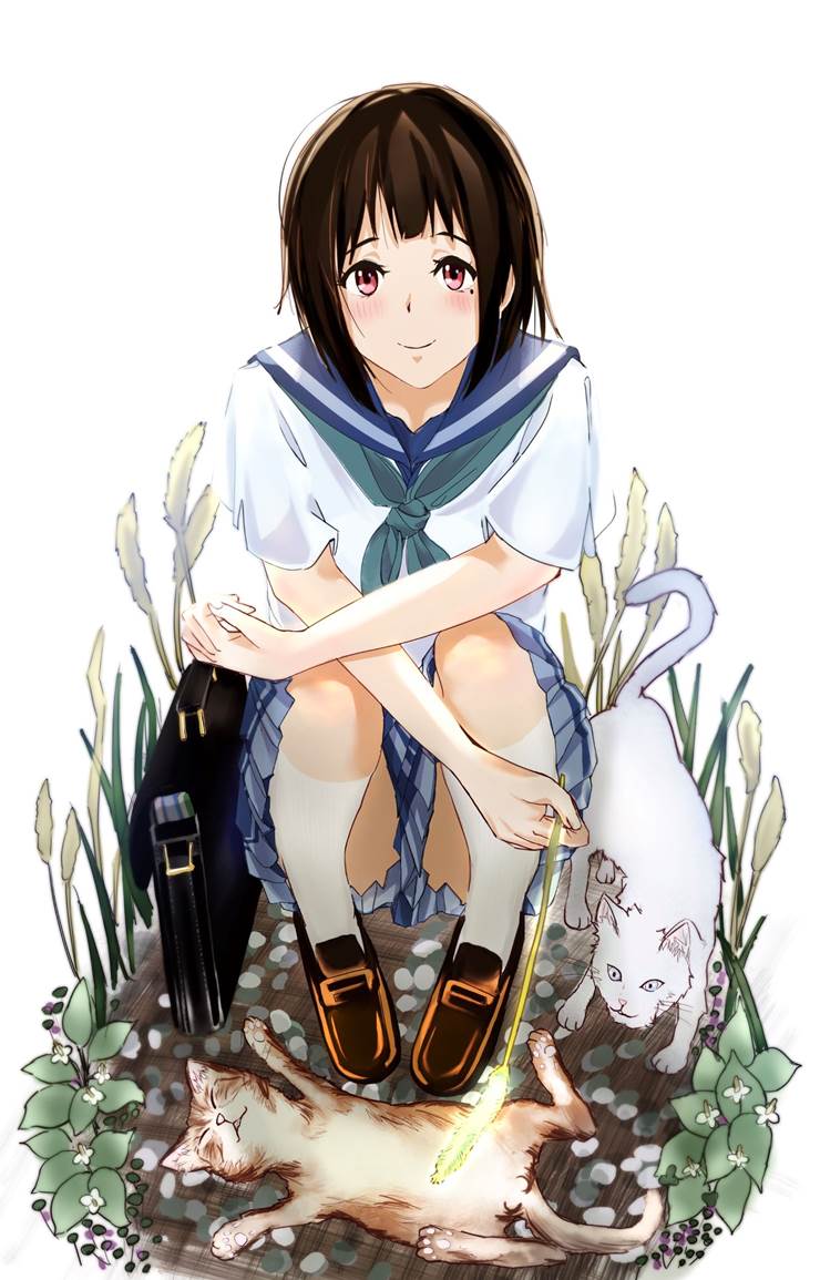 吹响吧！上低音号, 中世古香织, 水手服, 白筒袜