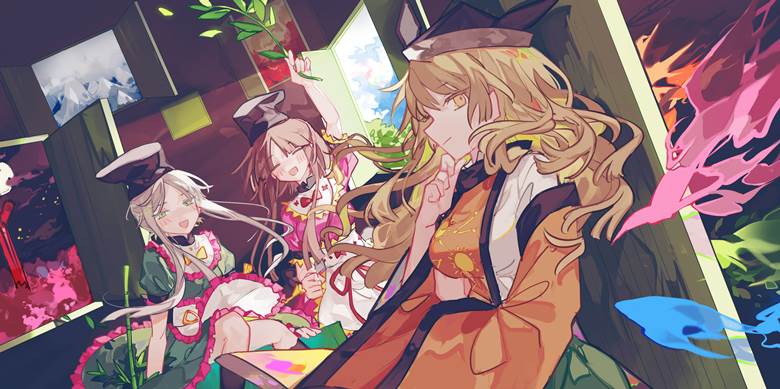 イントゥバックドア|kyuuTAME的东方Project插画图片