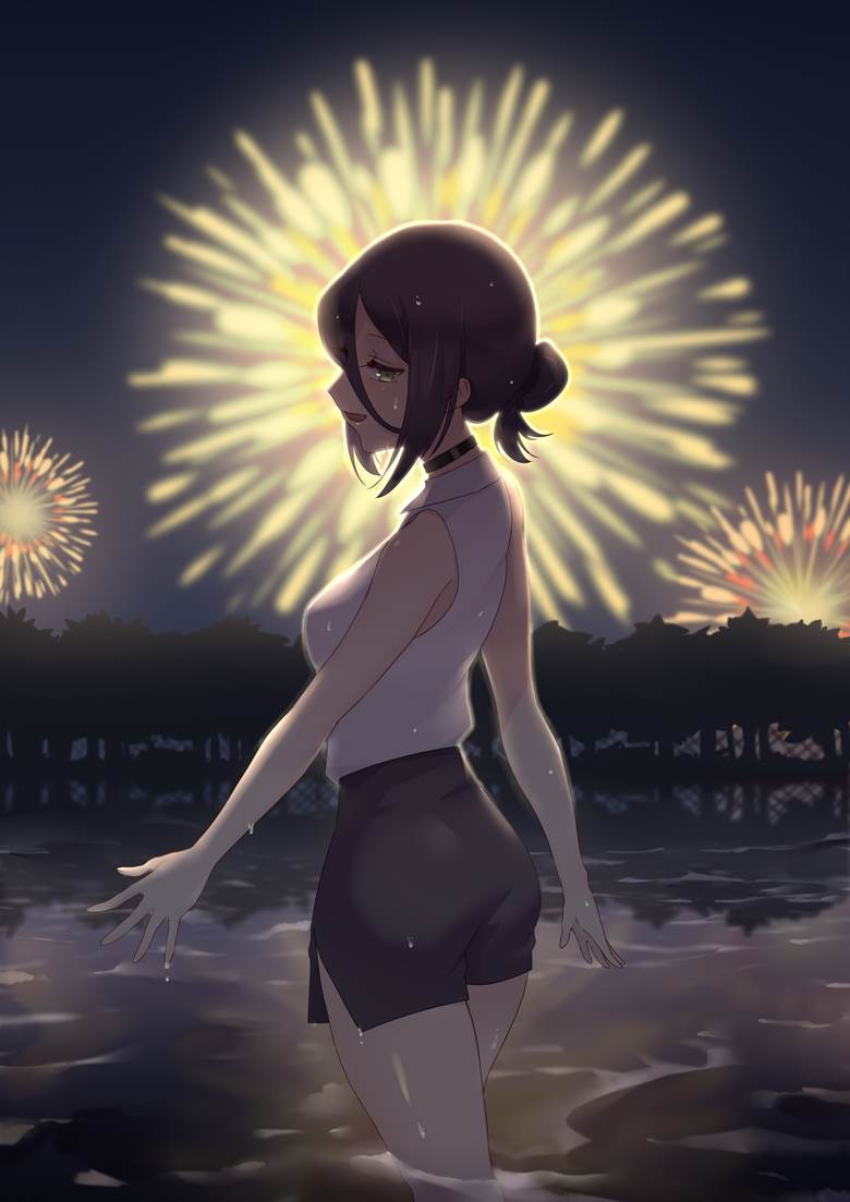 Chainsaw Man, Reze, fireworks