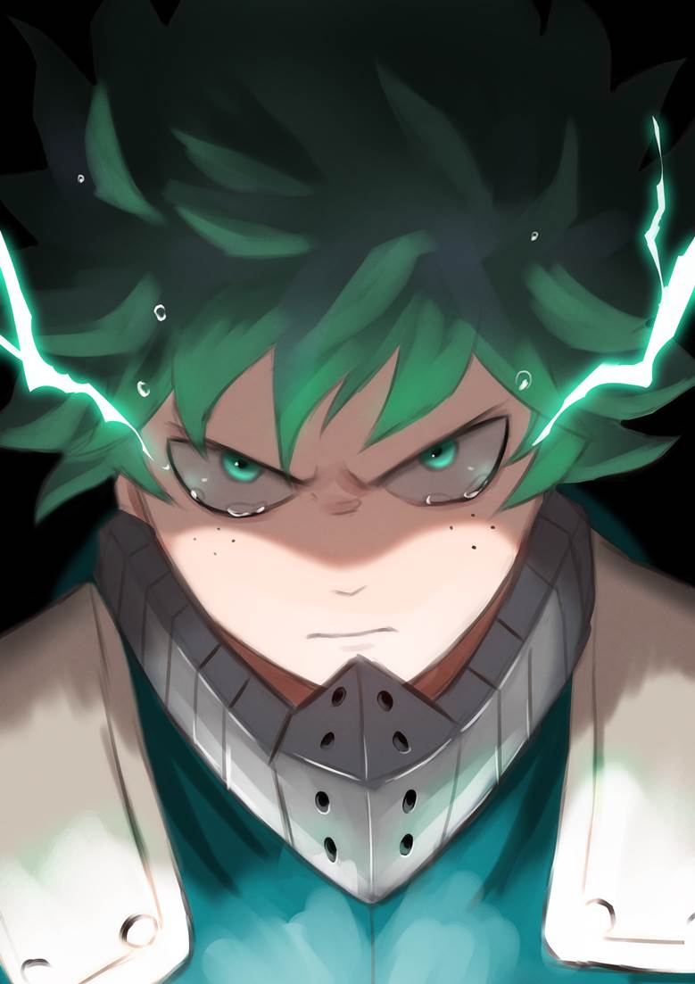 My Hero Academia, My Hero Academia, Izuku Midoriya, Deku, One for All, tears, My Hero Academia 100+ bookmarks