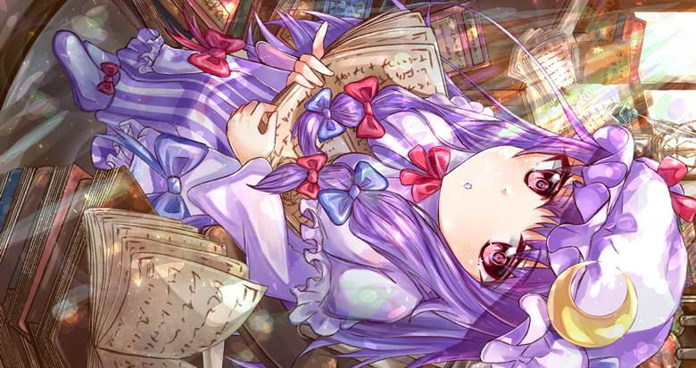 东方, 东方Project, 帕秋莉, 帕秋莉·诺蕾姬, 不动的大图书馆