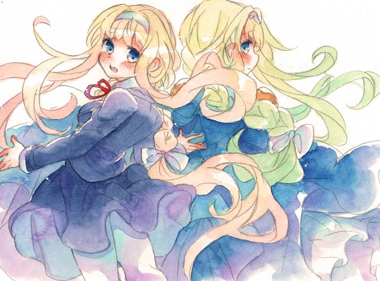 sword art online, 爱丽丝·滋贝鲁库, SAO100收藏, 同CP, cloak, 麻花辫, 蝴蝶结