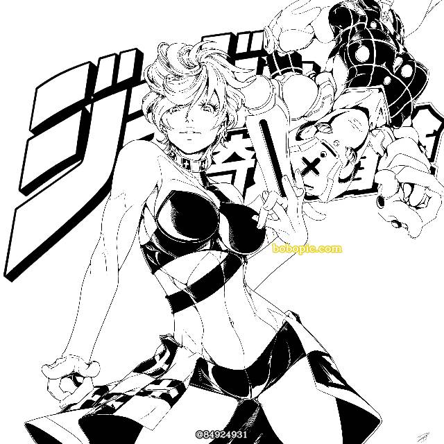 JoJo的奇妙冒险, 特莉休·乌纳, JOJO 1000收藏, Spice Girl, original tag for fanmade works