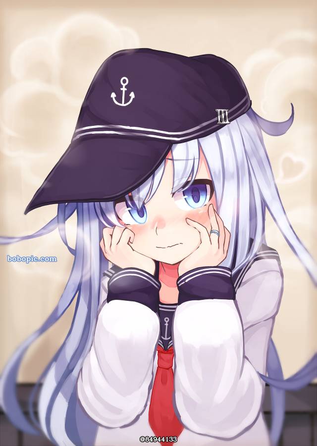 一张舰队collection,舰C,响绘画图片