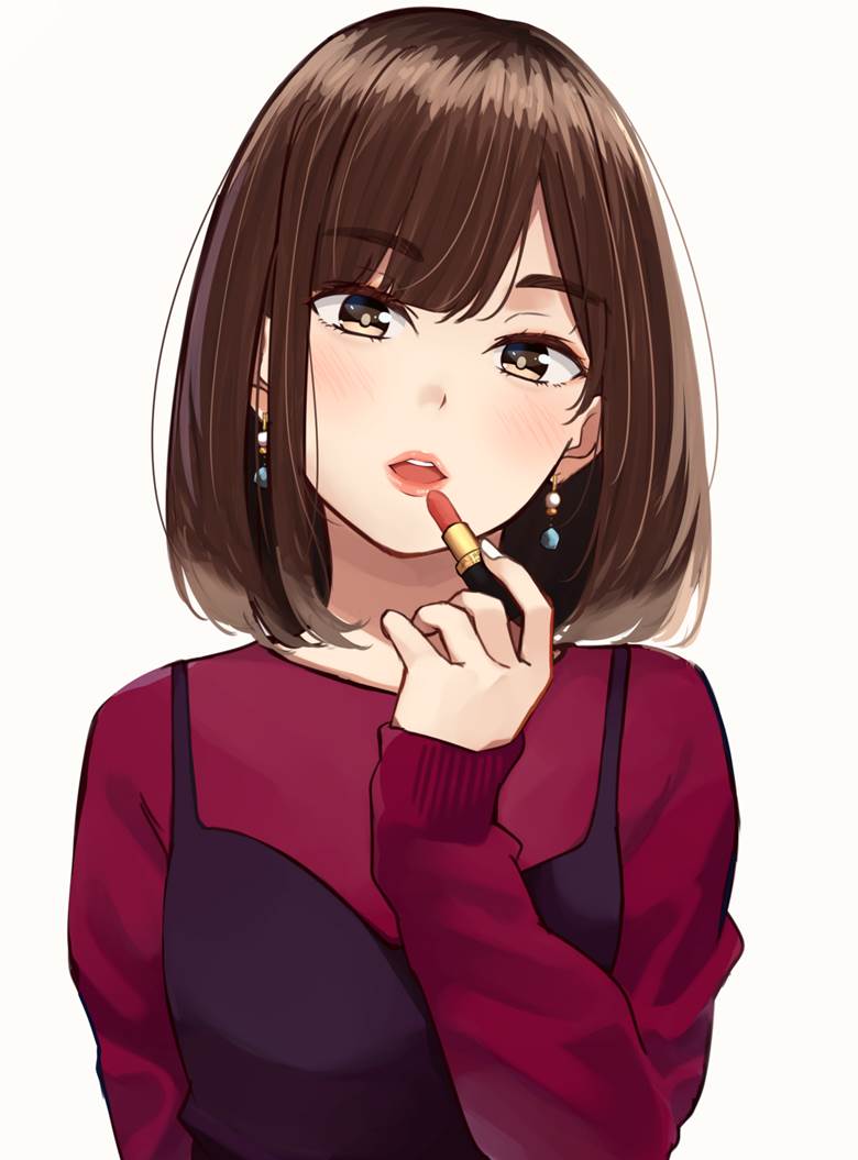 原创, 波波头, 穿洞, lipstick, 原创3000收藏