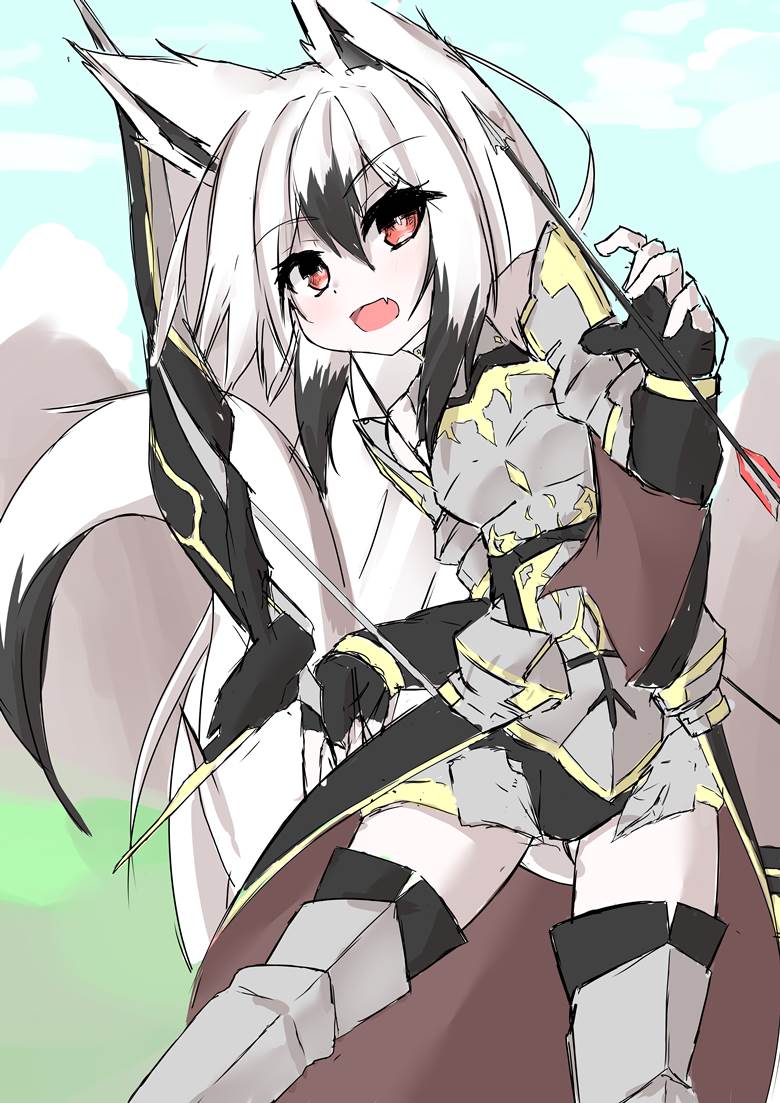 原创, 兽耳, 原创角色, 涂鸦, armed girls