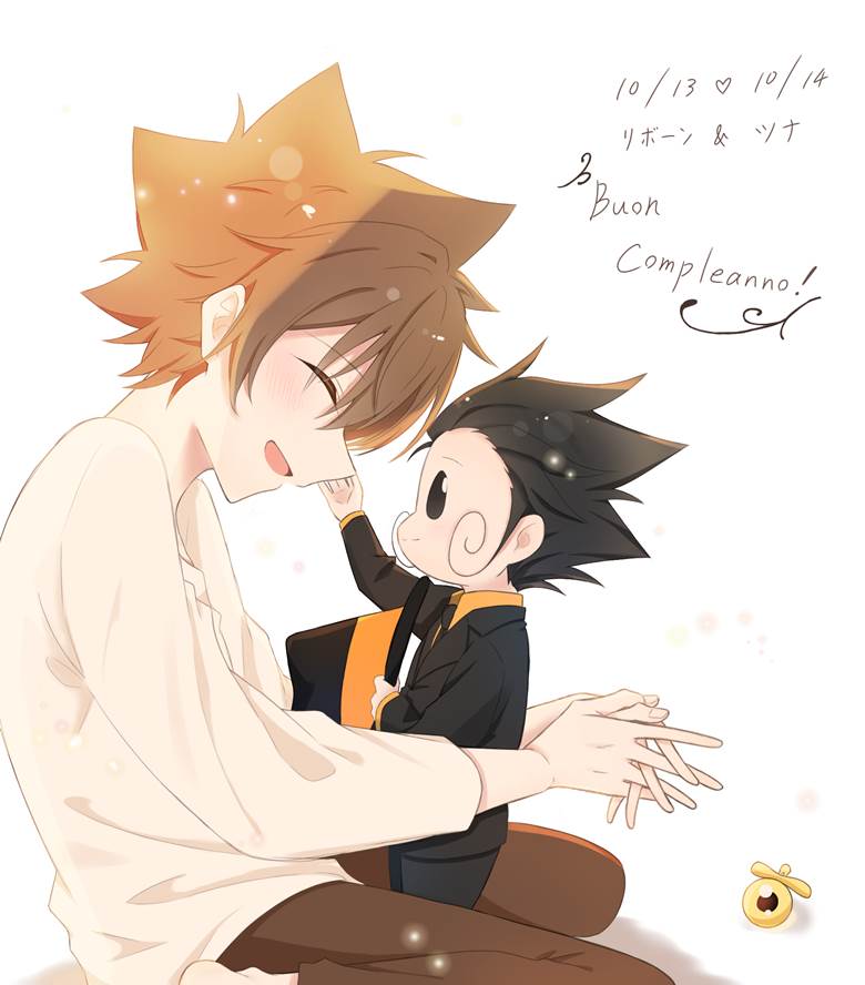 katekyo hitman reborn!, Sawada Tsunayoshi, reborn