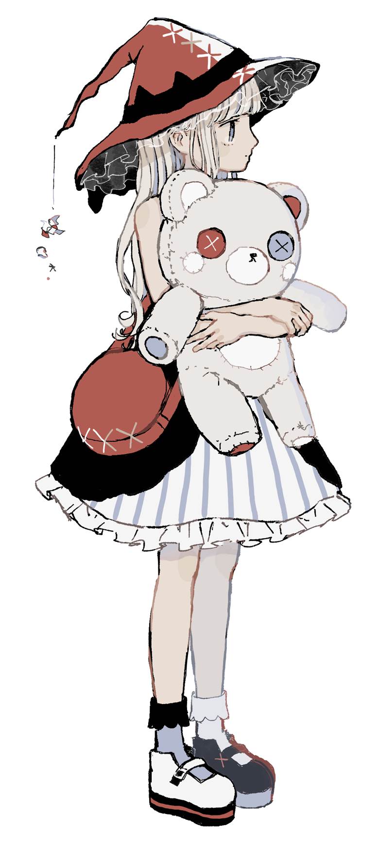原创, 女孩子, 原创, 洛丽塔, witch, plushie, pointed hat, 原创1000users加入书籤