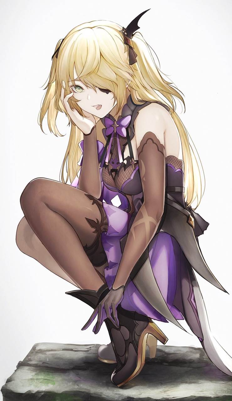 フィッシュル|marumoru的原神插画图片