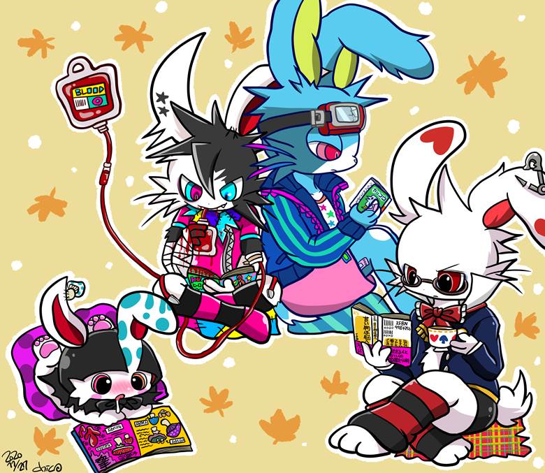 原创, 野兽, 兔子, furry hero, 爱丽丝梦游仙境, 男性兽人, 兽耳正太