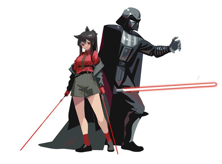 Red Sabers|132的《星球大战》Pixiv插画图片