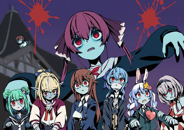 Hololive, Usada Pekora, Flare Shiranui, 时乃空, Suisei Hoshimachi, 润羽露西娅, Houshou Marine, 戌神沁音, 白银诺艾尔, 佐贺偶像是传奇