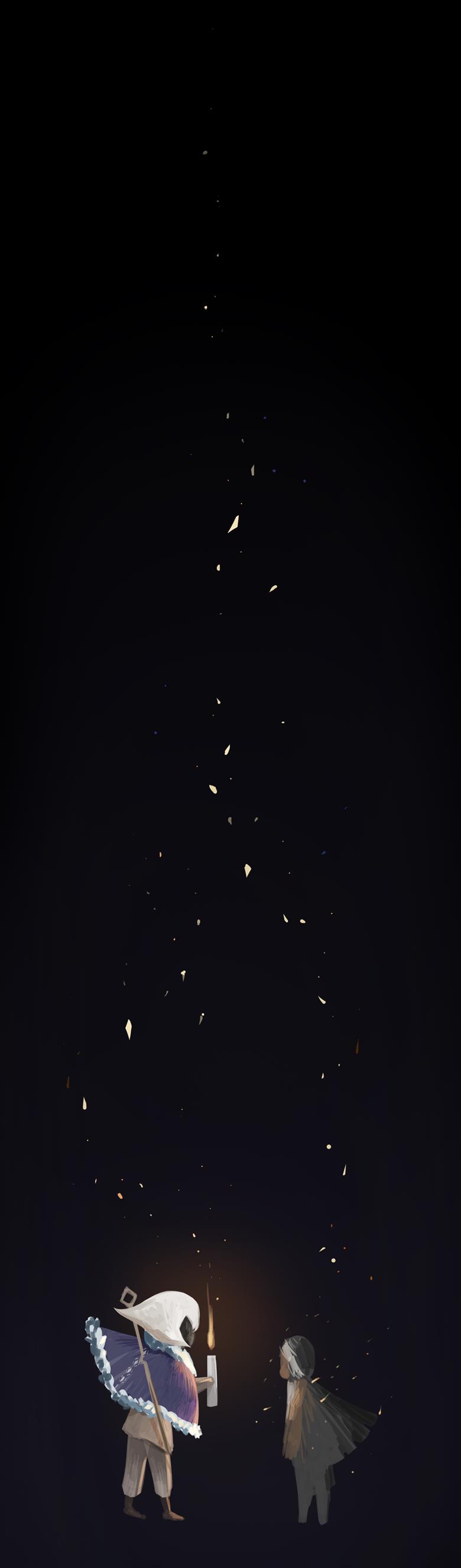 Sky: Children of the Light, 光·遇, illustration, painting, loafing