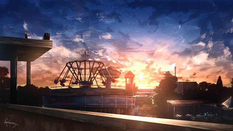 光らずとも煌めくから|ナミヅクリNamizukuri的pixiv风景插画图片