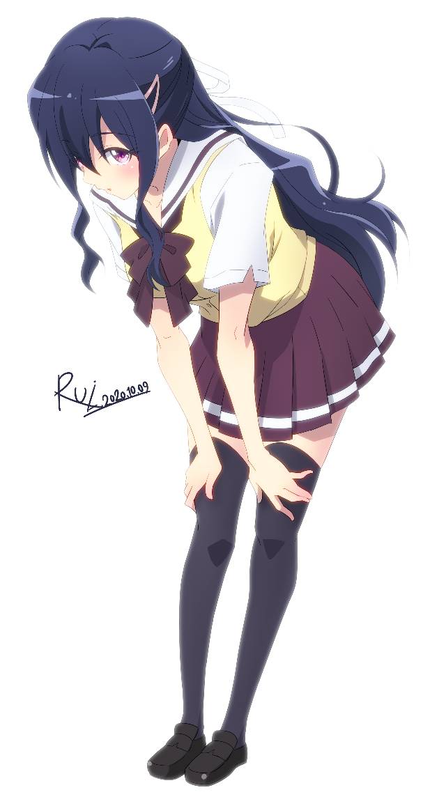 动画片《成神之日》伊座并杏子插画图片 BoBoPic