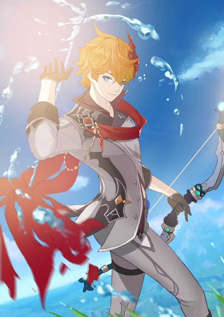 公子·达达利亚|小世生的pixiv风景壁纸插画图片