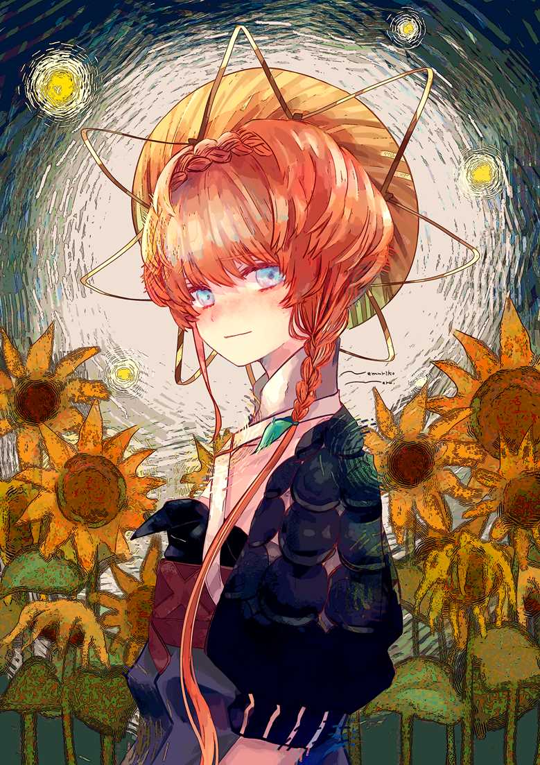 Van Gogh, Foreigner (Fate), 梵高（Fate）, 虚数大海战 幻想急航, sunflowers, abstract art, Fate/GO500users加入书籤, 卧槽好可爱