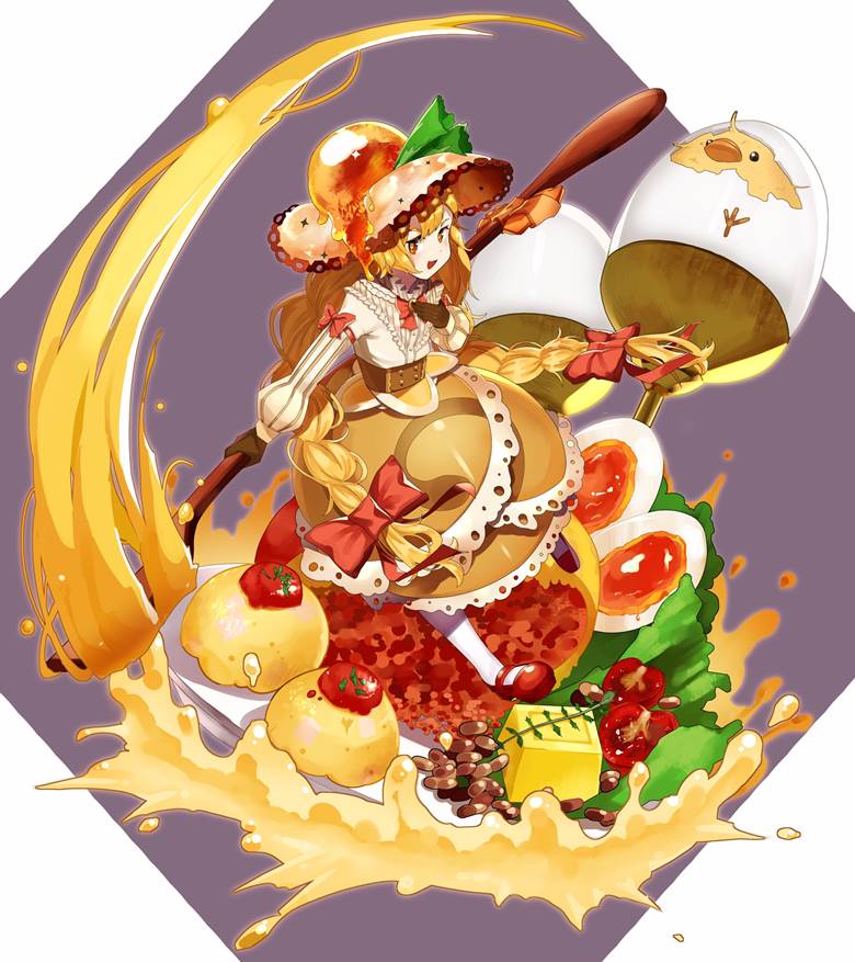 エッグちゃん|柊セイジ＠お的Pixiv美食插画图片