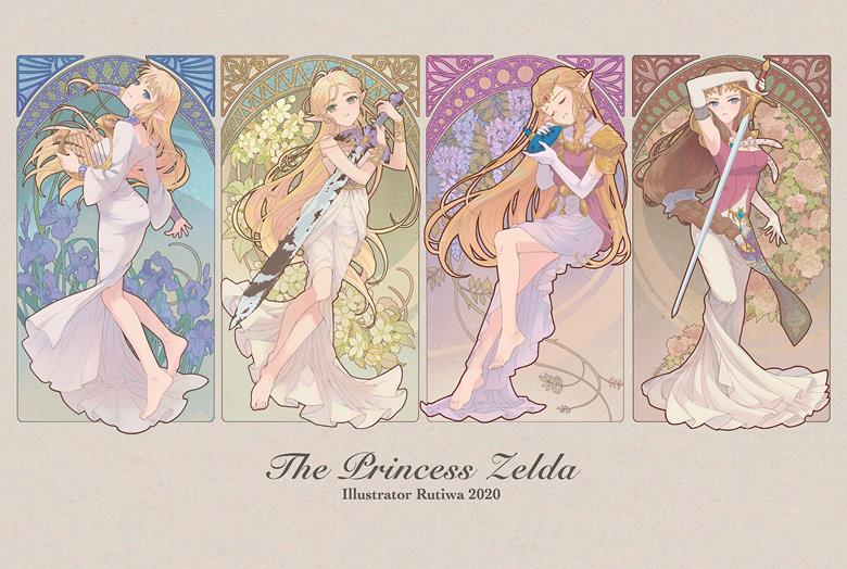 塞尔达传说, 塞尔达（旷野之息）, The Legend of Zelda 5000+ bookmarks, 塞尔达公主, 塞尔达公主（时之笛）