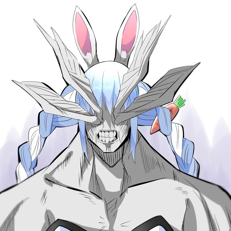 Usada Pekora, Pekora Usada fanart, girl, Virtual YouTuber, Hololive, Jujutsu Kaisen, virtual youtuber