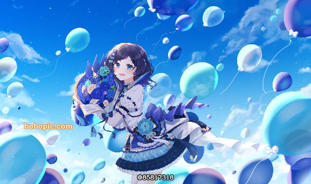 VTuber,彩虹社,气球,相羽初叶图片