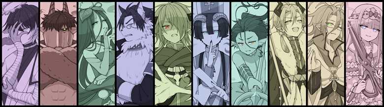 在魔王城说晚安, 在魔王城说晚安插画比赛, 违和感罢工中