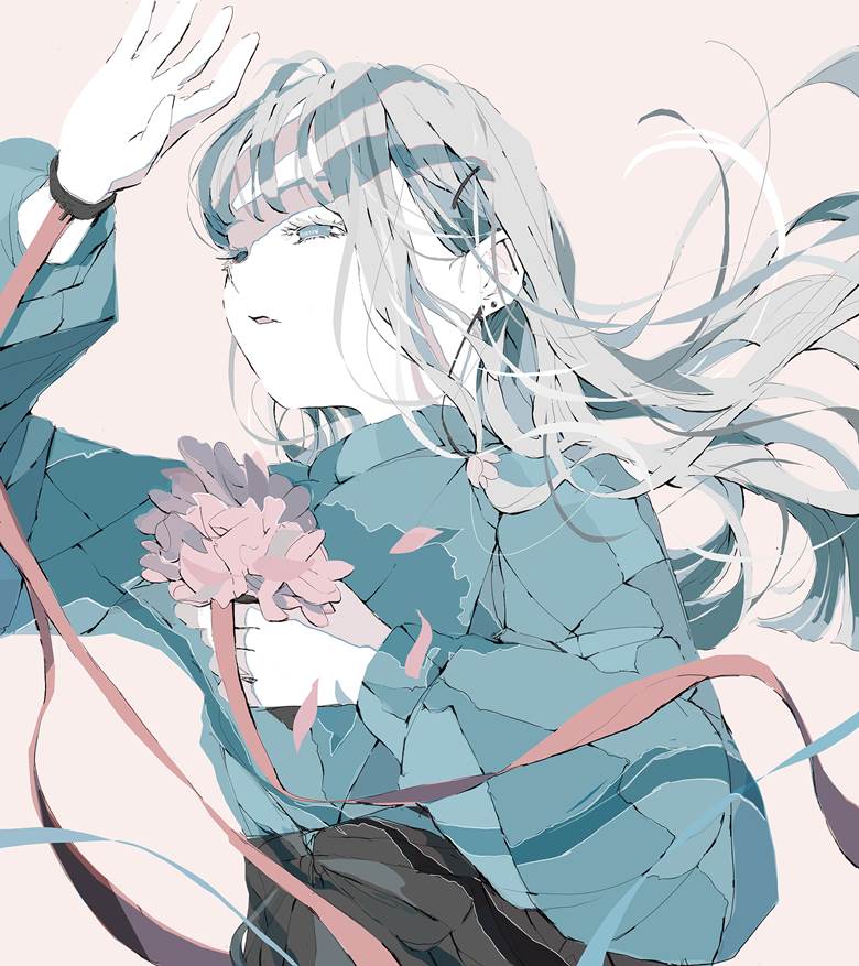 original, girl, free icon, illustration, piercing, silver hair, freebies for drawing, fair skin, beautiful, original 3000+ bookmarks